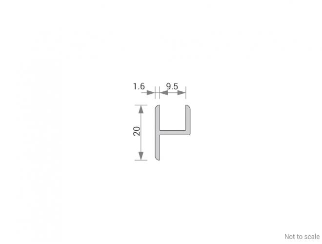 Aluminium Y-Shape Cross Section - GA 1020