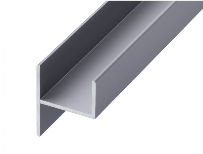 Aluminium Y-Shape - GA 1022s Natural Anodised