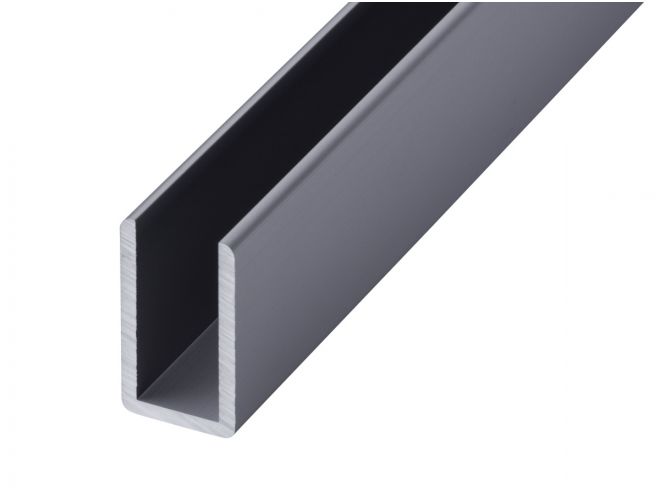 Aluminium Misc Channel - GA 1010s Natural Anodised