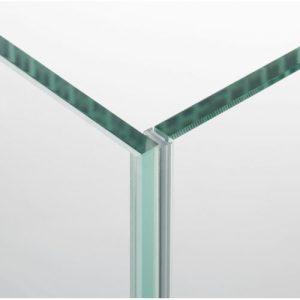 GA 1043 / GLAZING CHANNEL CORNER JOINT 90° FOR 10mm GLASS