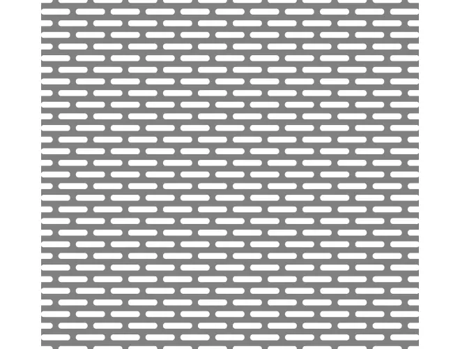 Slotted Perforated Aluminium Sheet – 20.0 x 4.0mm Holes, 40% Open Area