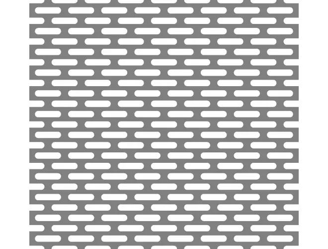 Slotted Perforated Aluminium Sheet – 25.0 x 6.0mm Holes, 44% Open Area