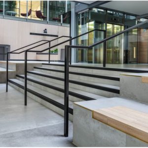GA 1452 Premium CMS Stair Nosing, 15mm High Back Edge, 55mm Face