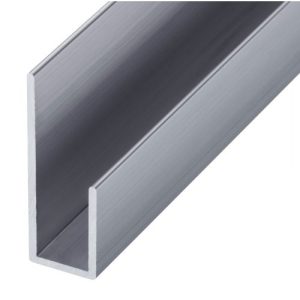 GA 1013 Aluminium Edge Trim 13.7mm Gap Profile