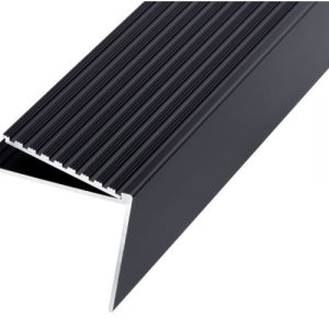 GA 1408 PREMIUM STAIR NOSING, 82° RISER, SQUARE BACK EDGE, 55mm FACE