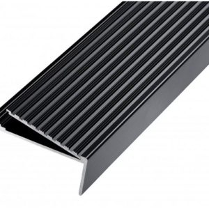 GA 1412 PREMIUM STAIR NOSING, 82° RISER, RAKED BACK EDGE, 30mm FACE