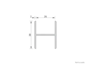ga-1003-aluminium-h-section-trim-26mm-gap-dimensions