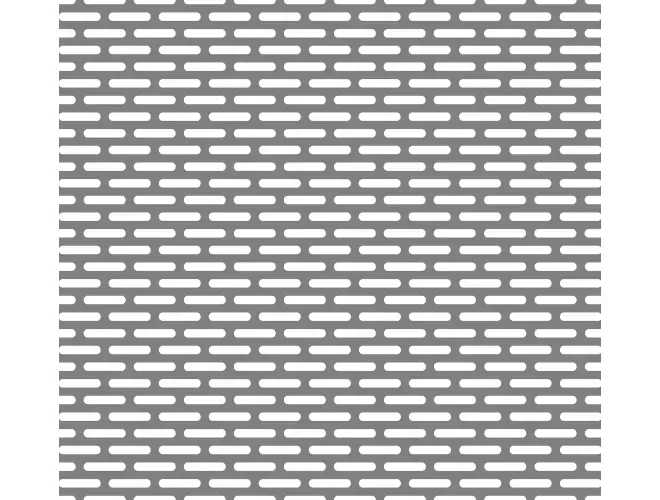 Slotted Perforated Aluminium Sheet – 20.0 x 4.0mm Holes, 40% Open Area